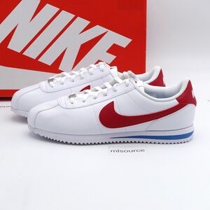 NEW Youth Nike Cortez Sneakers DM0950-115 Forrest Gump Red